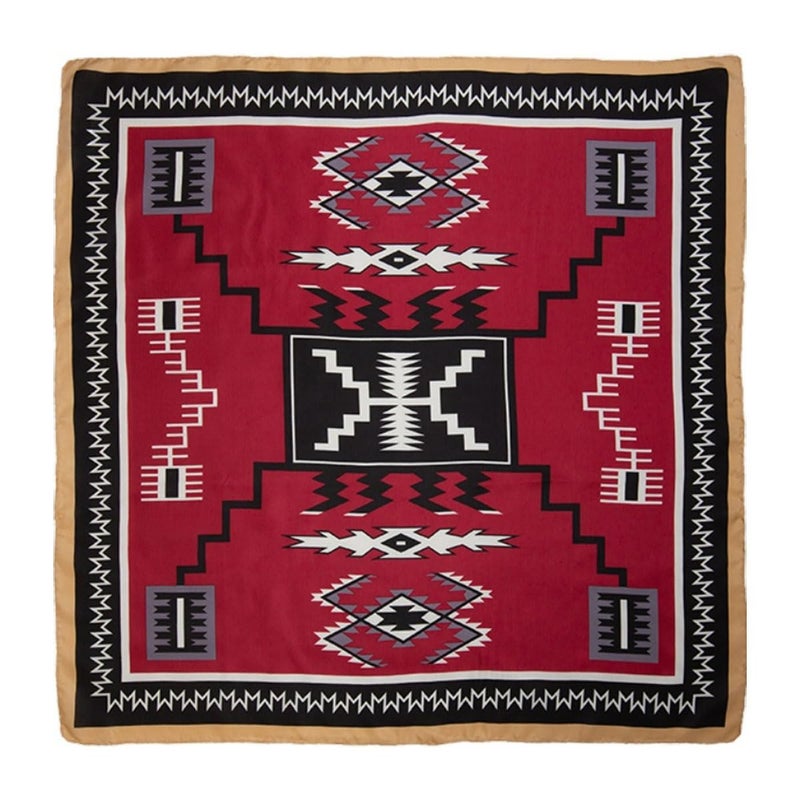 AZTEC Maroon-Black 34.5x34.5 Regular